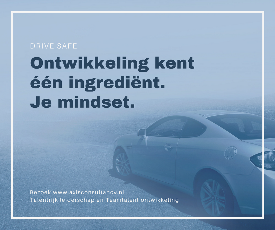 Ontwikkeling kent een ingredient je mindset Axis Consultancy nlp in bedrijf in Nederland